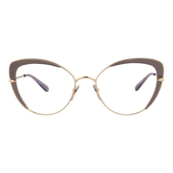 Pomellato Womens Cat Eye Gold Gold Transparent Fashion Designer Eyewear - Picture 2 of 4